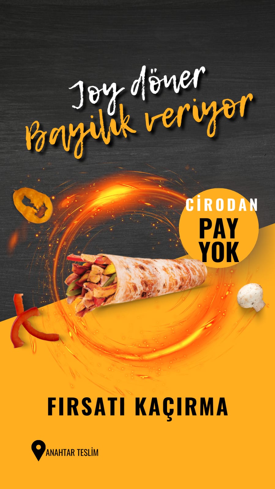 JOY DÖNER BAYİLİK AFİŞİ